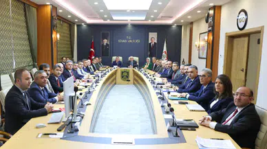 Vali Şimşek Başkanlığında Sivas’ta Kamu Yatırımları Masaya Yatırıldı