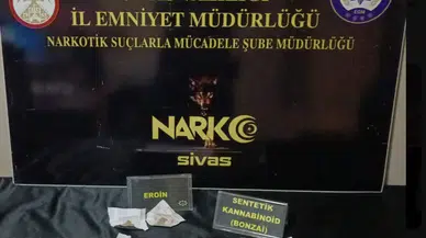 Sivas’ta Uyuşturucu Operasyonu