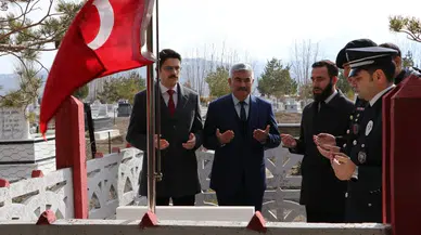 Sivas Ulaş’ta 18 Mart Şehitleri Anma Günü Kabir Ziyareti