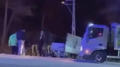 Tekerleği Patlayan Kamyonet 5 Aylık Evli Çifti Ayırdı!