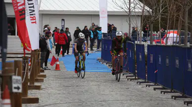 Salda Duatlonu Türkiye Kupası'nda Adrenalin ve Fırtına Bir Arada