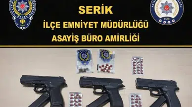 Serik’te Silahlı Magandalara Operasyon: 7 Tutuklama