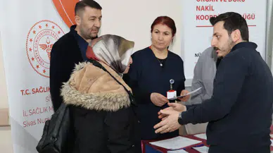 Sivas Numune Hastanesi’nde Organ ve Doku Bağışı Farkındalık Standı