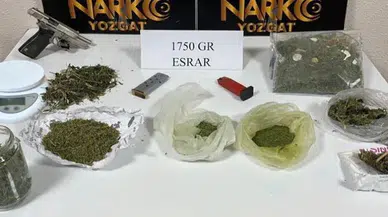 Uyuşturucu Operasyonu: 1 Kilo 750 Gram Esrar Yakalandı!