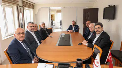 AK Parti Sivas İl Başkanı Yusuf Tanrıverdi’den BBP İl Başkanına Ziyaret