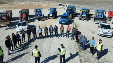 Aksaray’da Çiftçilere Traktör Güvenliği Eğitimi Verildi