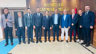Gemerek Kaymakamı Enes Burak Koca’ya Dernek Ziyareti
