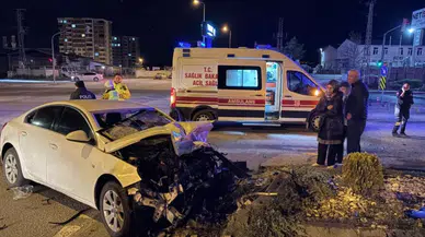 Sivas Bulvarı’nda Kaza