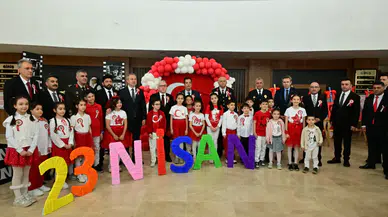 23 Nisan Coşkusu Muhsin Yazıcıoğlu Kültür Merkezi’nde Kutlandı