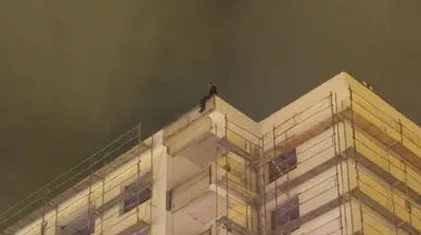 14 Katlı İnşaatta Can Pazarı! Polis Ekipleri Ö.K.'yi İkna Etti