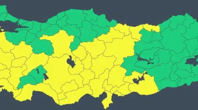24 İl İçin Sarı Kodlu Uyarı! Sivas’ta Var!