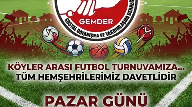 Gemereklileri Bir Araya Getirecek Köyler Arası Halı Saha Turnuvası Başlıyor