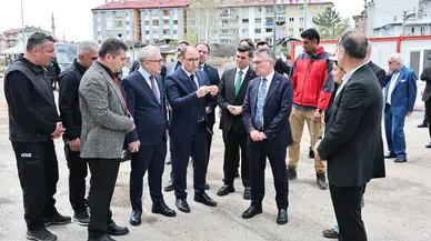 Yukarı Tekke’de Kaya Düşmesi Risk Projesi Yerinde İncelendi