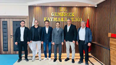 Kaymakam Enes Burak Koca’ya Anahtar Parti Teşkilatlarından Ziyaret