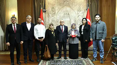 Sivas’ta Gazi Ailesinden Vali Şimşek’e Ziyaret