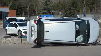 Kırıkkale’de Trafik Kazası: İki Otomobil Çarpıştı, 1 Yaralı