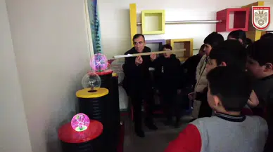Danişment İlköğretim Okulu Öğrencilerinden Sivas Bilim ve Kültür Merkezi’ne Ziyaret