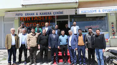 Kayseri Gemerekliler Derneği’nden Gemerek Postası ve Foto Erhan’a Ziyaret