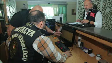 Antalya’da geniş denetim: Otel ve rent a car firmaları kontrol edildi