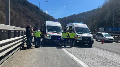TEM Bolu Geçişinde Can Pazarı: 5 Araç Çarpıştı, Yaralılar Var