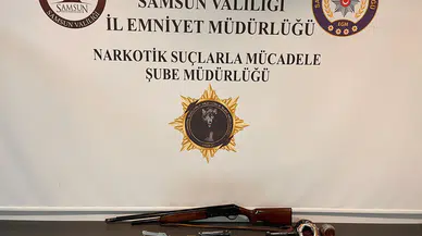 Samsun’da Uyuşturucu ve Silah Operasyonu: 3 Gözaltı