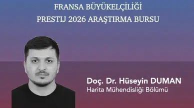 SCÜ’lü Akademisyene Fransa’dan Prestijli Araştırma Desteği