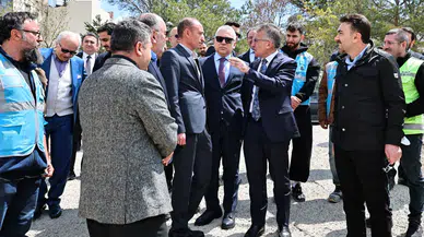 Sivas Ulu Cami Restorasyonunu Devlet Erkanı Yerinde İnceledi
