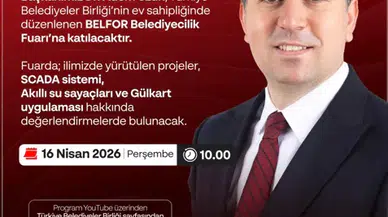 Adem Uzun BELFOR Belediyecilik Fuarı’nda Değerlendirmelerde Bulunacak!