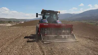 Akıncılar’da Tarıma Destek: Belediye Nohut Ekimine Başladı