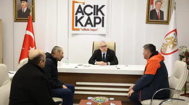 Sivas Valisi Yılmaz Şimşek, Açık Kapı’da Vatandaşlarla Buluştu