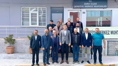 Zara Kaymakamı Mehmet Ali Atak Muhtarlarla Toplantı Yaptı!