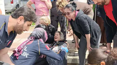Öğrenci Servisi Kazası: Yaşlı Kadın Eşini Görünce Yıkıldı