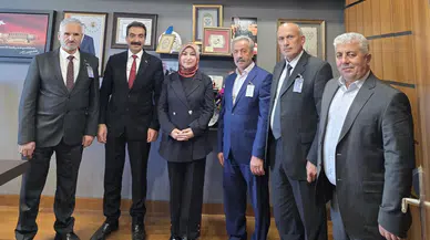 Rukiye Genç Toy, TBMM’de Sivaslı Esnaf Temsilcileriyle Buluştu
