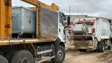Gürün köylerine 30 yeni çöp konteyneri daha gönderildi