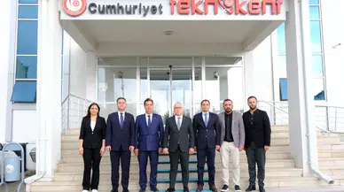 Sivas Cumhuriyet Üniversitesi’nden Cumhuriyet Teknokent’e Ziyaret