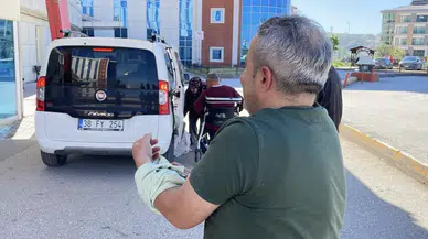 Sivas'ta acemi kasaplar hastanenin yolunu tuttu