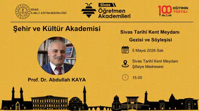 Sivas’ta Tarih ve Kültür Odaklı Gezi ve Söyleşi Düzenleniyor