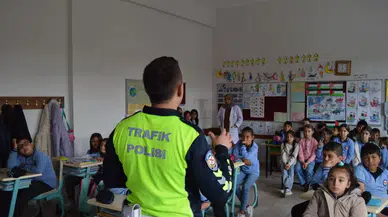 Minik Öğrencilere Trafik Bilinci Aşılandı