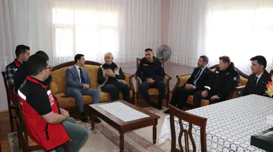 Kaymakam Yıldız’dan Kıbrıs Gazisi Kamber Aydın’a Bayram Ziyareti