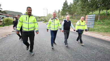 Paşabahçe Mesire Alanı’nda Asfalt Yenileme Çalışmaları Devam Ediyor