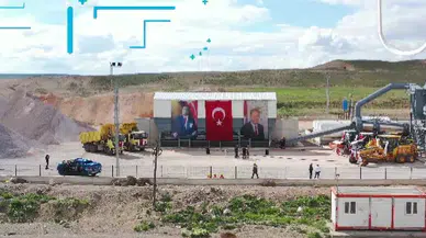 Kangal Asfalt Plent Tesisi Yol Çalışmalarına Hız Katıyor