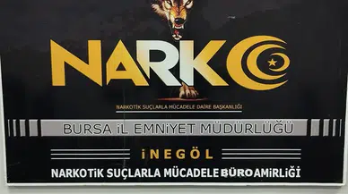 İnegöl'de Narkotik Takibi: Uyuşturucu Taciri Kovalamacayla Yakalandı