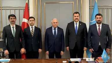 İSuşehri Heyetinden Binali Yıldırım’a Ziyaret