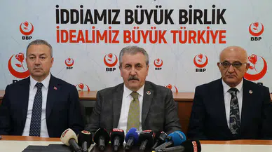 Destici'den PKK'ya Çağrı: Şartsız Silah Bırakıp Kendinizi Feshedin