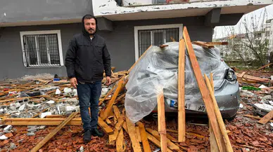 Süper Hücre Kabusu: Çatılar Uçtu, Vatandaşlar Şokta