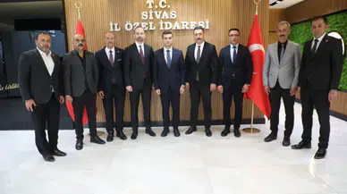 MHP Sivas Teşkilatından İl Özel İdaresi’ne Ziyaret