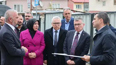 Abdullah Güler 24 Derslikli Okul Projesinde Son Durumu Yerinde Değerlendirdi!