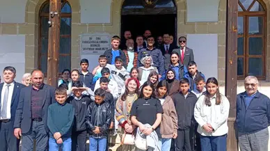 İmranlı’da Turizm Haftası Kapsamında Tarihi Sıbyan Mektebine Ziyaret
