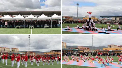 Şarkışla’da 19 Mayıs Coşkusu İlçe Stadyumunda Coşkuyla Kutlandı