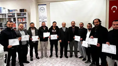 Koyulhisar’da Ezanı Güzel Okuma Kursu Tamamlandı
